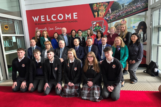 Unveiling Ceremony of Confucius Classroom at Kildare Town Community School